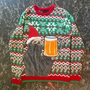 Sloth Christmas Sweater